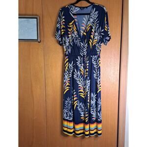 Women's Mlle Gabrielle Womens Dresses floral size X-large